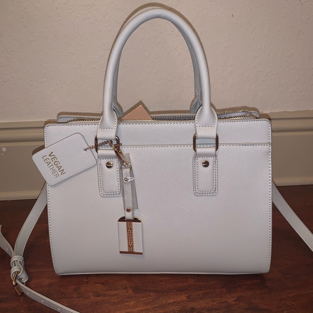 Miztique Vegan Leather Tan Bag